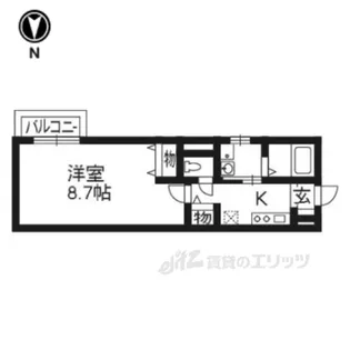 フォレスト【1階】の間取り