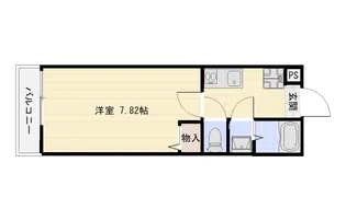 フラッティ大宮今出川【3階】の間取り