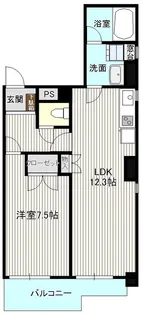 サン・STK【5階】の間取り