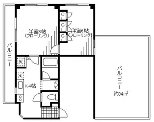 グリーンハイム【5階】の間取り