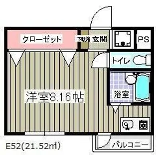 ロアジール浦安【2階】の間取り