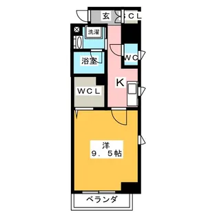 アーバンライフ名駅ウエスト【2階】の間取り