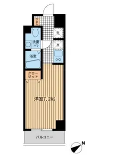 モノトーノ門前仲町【1階】の間取り