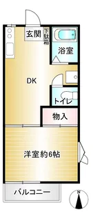 リエス戸塚下倉田【1階】の間取り