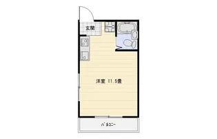 PERAコーポ【1階】の間取り