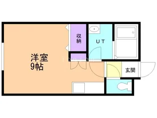 コーポアイル2【1階】の間取り