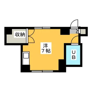 富久寿マンション【4階】の間取り