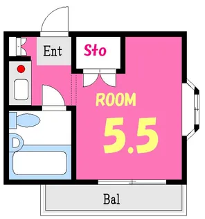 セイコーハイツ【2階】の間取り