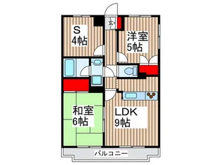 スカイビュウ11【2階】の間取り
