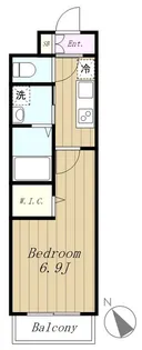 グランコモド小田急相模原【4階】の間取り