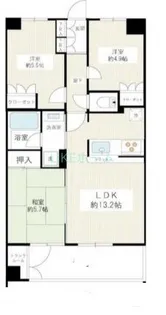 セントヒルズ西船橋【3階】の間取り