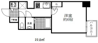 ララプレイス三宮ルミナージュ【7階】の間取り