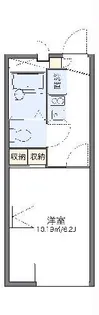 レオパレス飯田【2階】の間取り