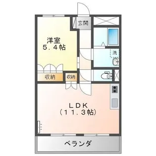 エンカウンター【2階】の間取り