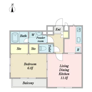 シェリール【1階】の間取り