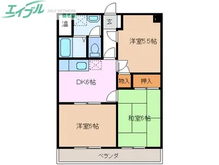 マイン96【4階】の間取り