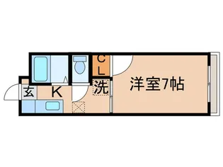 リバー【2階】の間取り