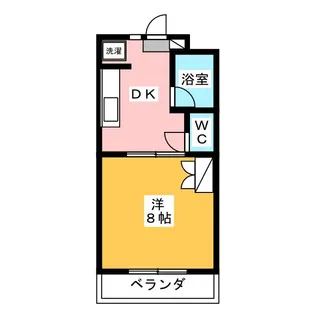 エルドラード【2階】の間取り