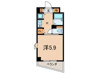 第3大森マンション【2階】の間取り