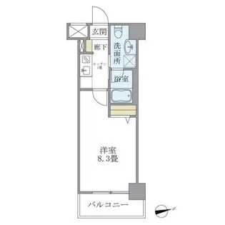 Cours【4階】の間取り