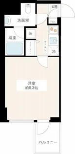 HY’s renata 南砂【5階】の間取り