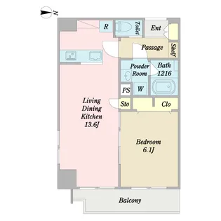 Ortensia~オルタンシア~【5階】の間取り