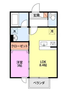 Common東太田【1階】の間取り