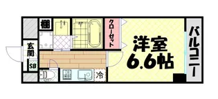 AKASHI ENTERPRISE【4階】の間取り