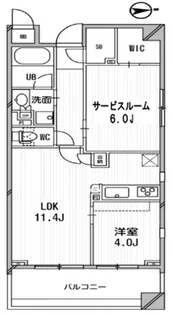 アーデン神保町【5階】の間取り