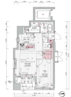 アーバンフィールド曳舟【6階】の間取り