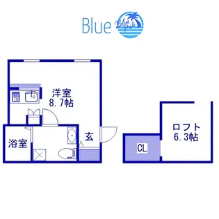 プリマガーデン穂の香I棟【2階】の間取り