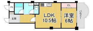 コボリマンション夙川老松台 D棟【3階】の間取り