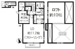 メゾントレフル【2階】の間取り