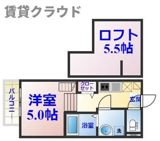 スマイル本千葉【1階】の間取り