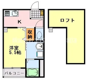 castilloいのはな(カスティージョ)【1階】の間取り