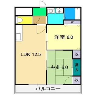 ユートピア III【3階】の間取り