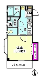 アネックスナカジマ【3階】の間取り