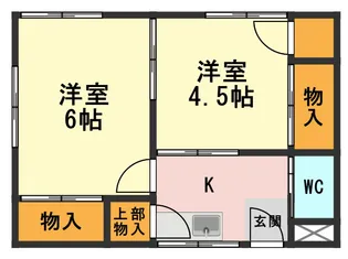 やよい壮【2階】の間取り