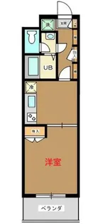 ハイムK1【1階】の間取り