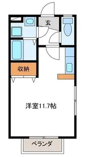 トスカーナII【2階】の間取り