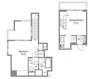 オーパスホームズ芝公園【11階】の間取り