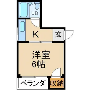 シャトウ・マ・メール【3階】の間取り