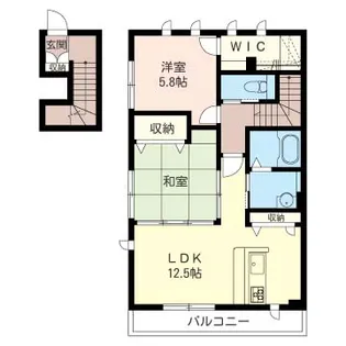 フェリス【2階】の間取り