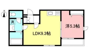 Flat Bonheur【2階】の間取り