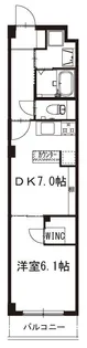 志幸70RUFURAN【3階】の間取り