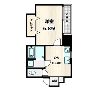 Y’s輝【3階】の間取り