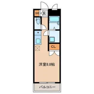 E FLAT【3階】の間取り