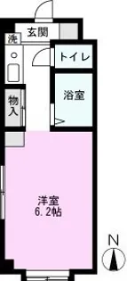 パレ・ドゥマン【3階】の間取り