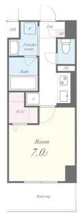 M.R Residence【8階】の間取り