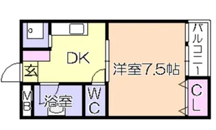 石村ビル【3階】の間取り